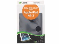 Gecko Covers EasyClick Klapphülle für das iPad Air 2 (2014) - Schwarz