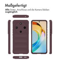 imoshion EasyGrip Back Cover für das Honor Magic 6 Lite - Aubergine