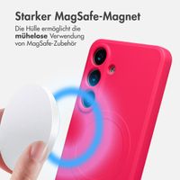 imoshion Color Back Cover mit MagSafe Samsung Galaxy S25 - Neon Pink