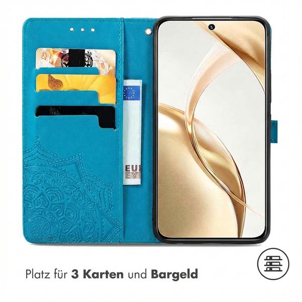 imoshion Mandala Klapphülle Honor 200 - Türkis