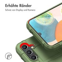 imoshion Rugged Shield Backcover für das Samsung Galaxy A14 (5G/4G) - Grün