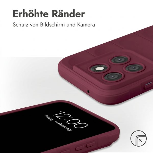 imoshion EasyGrip Backcover Motorola Moto G77 - Aubergine