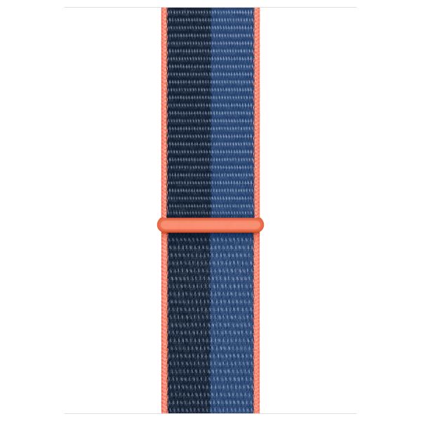 Apple Sport Loop Armband für das  Apple Watch Series 1 t/m 11 / SE / Ultra (44/45/46/49 mm) - Blue Jay/Abyss Blue