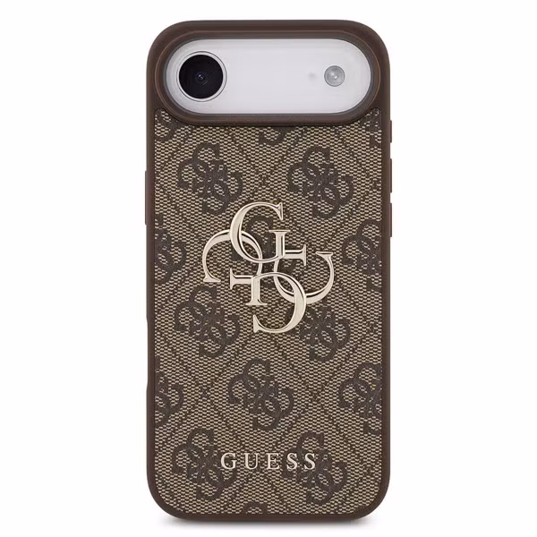 Guess 4G Metal Logo Back Cover Apple iPhone Air - Braun
