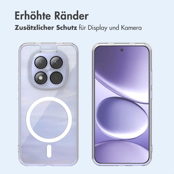 imoshion Protective Back Cover mit MagSafe Xiaomi Redmi Note 15 Pro (5G) - Transparent