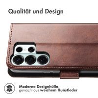 imoshion Luxuriöse Klapphülle Samsung Galaxy S26 Ultra - Dunkelbraun