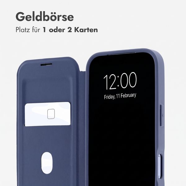 imoshion Transparente Bookcase mit MagSafe Apple iPhone 18 Pro / 17 Pro - Blau