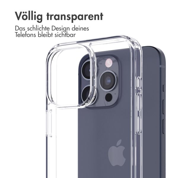 imoshion Back Cover mit Ständer Apple iPhone 15 Pro Max - Transparent