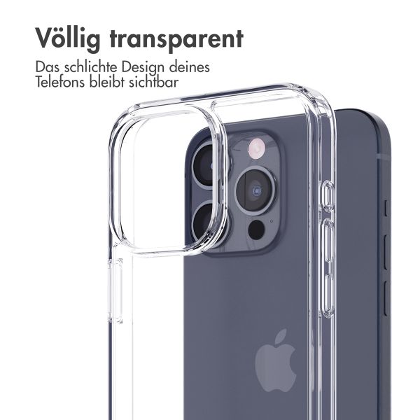 imoshion Back Cover mit Ständer für das iPhone 15 Pro Max - Transparent