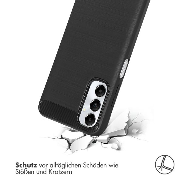 imoshion Brushed Back Cover Samsung Galaxy A05s - Schwarz