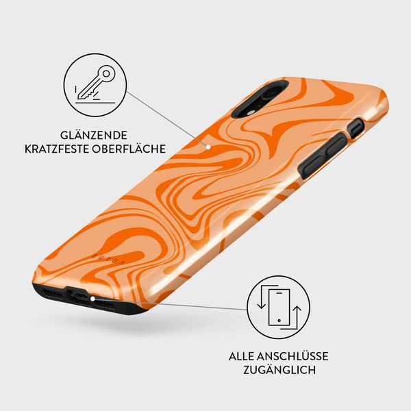 Burga Tough Back Cover für das iPhone Xr - High Vibrations