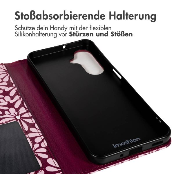 imoshion Design Klapphülle Samsung Galaxy A56 - Bloom Love Blush