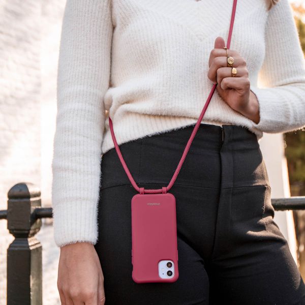 imoshion Color Backcover mit abtrennbarem Band für das Samsung Galaxy A36 / A56 - Raspberry