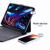 ZAGG Pro Keys 2 QWERTY keyboard Klapphülle für das iPad Pro 11 (2024) M4 - Schwarz