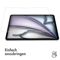 imoshion Displayschutz aus gehärtetem Glas für das iPad Pro 13 (2024) M4 / Air 13 Zoll (2024) M2 - Transparent