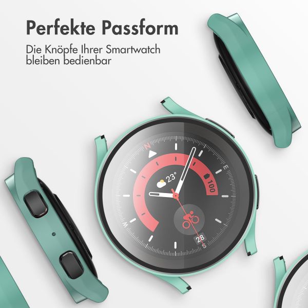 imoshion Full Cover Hard Case für das Samsung Galaxy Watch 5 44 mm - Dunkelgrün