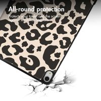 imoshion Design Trifold Klaphülle Apple iPad Air 13 Zoll (2026) M4 / (2025) M3 / (2024) M2 - Leopard