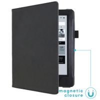 imoshion Vegan Leather Klapphülle Kobo Aura H2O - Schwarz