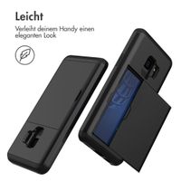 imoshion Backcover mit Kartenfach Samsung Galaxy S9 - Schwarz