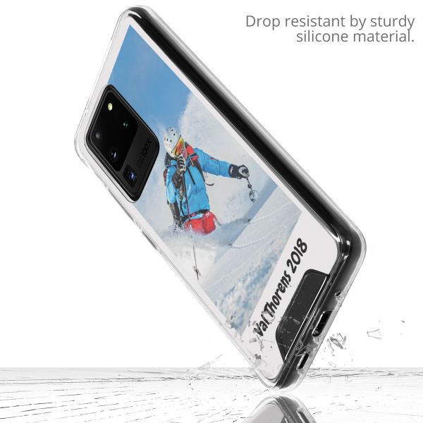 Gestalten Sie Ihre eigene Samsung Galaxy S20 Ultra Xtreme Hardcase-Hülle - Transparent