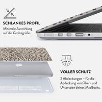 Burga Hardshell Hülle für das MacBook Air 13 Zoll (2018-2020) - A1932 / A2179 / A2337 - Almond Latte