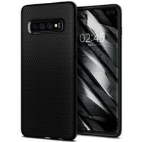 Spigen Liquid Air™ Backcover Samsung Galaxy S10 Plus - Schwarz