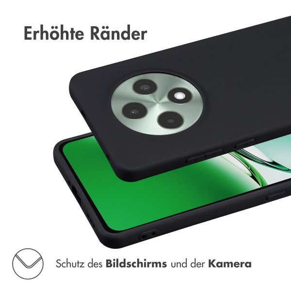 imoshion Color TPU Hülle für das Oppo Reno 12F 5G - Schwarz