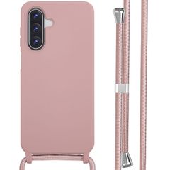 imoshion SilikonHülle mit Band Samsung Galaxy A17 (5G) - Sand Pink