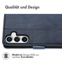 imoshion Luxuriöse Klapphülle Samsung Galaxy S23 FE - Dunkelblau