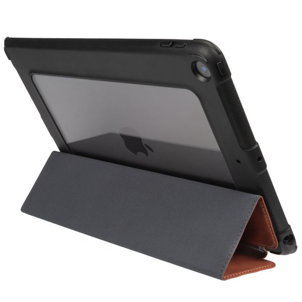 Gecko Covers Rugged Klapphülle iPad 9 (2021) 10.2 Zoll / iPad 8 (2020) 10.2 Zoll / iPad 7 (2019) 10.2 Zoll - Braun