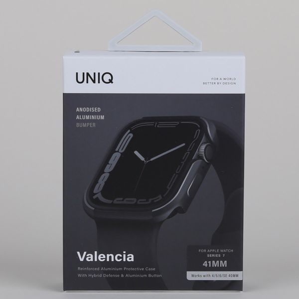 Uniq Valencia Watch Hülle für die Apple Watch 4-6 / SE - 40/41 mm - Graphite