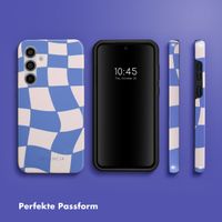 Selencia Vivid Back Cover Samsung Galaxy A55 - Groovy Sapphire Blue