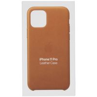 Apple Leder-Case Saddle Brown für das Apple iPhone 11 Pro