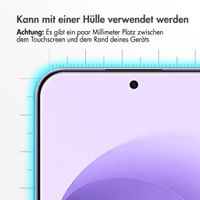 Accezz Screen Protector aus gehärtetem Glas OnePlus Nord 6