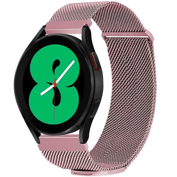 imoshion Mailändische Magnetarmband für das Samsung Galaxy Watch 7 40/44 mm - Rosa