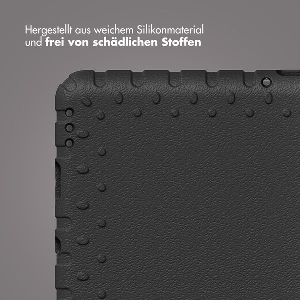 imoshion Schutzhülle mit Handgriff kindersicher Samsung Galaxy Tab A7 Lite - Schwarz