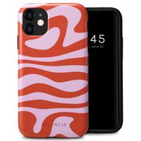 Selencia Vivid Tough Back Cover für das Apple iPhone 11 - Dream Swirl Pink