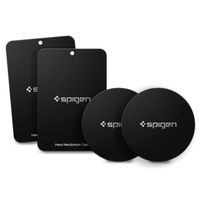 Spigen Kuel Car Mount Metal Plates - Schwarz