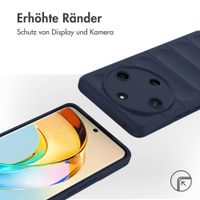 imoshion EasyGrip Back Cover für das Honor Magic 6 Lite - Dunkelblau