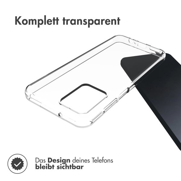 Accezz Clear TPU Backcover Motorola Moto G53 - Transparent