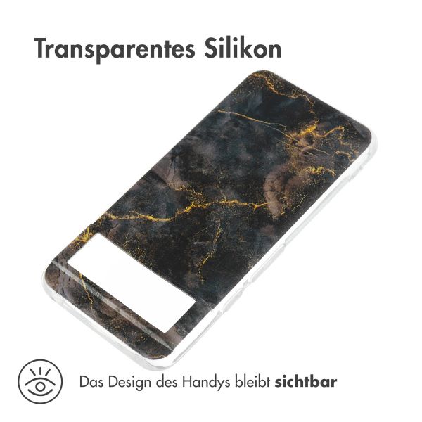 imoshion Design Hülle Google Pixel 8 - Black Marble