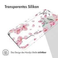 imoshion Design Hülle Samsung Galaxy A34 (5G) - Blossom Watercolor