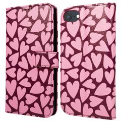 imoshion Design Klapphülle Apple iPhone SE (2022 / 2020) / 8 / 7 / 6(s) - Hearty Blush