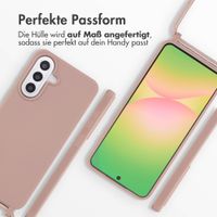 imoshion SilikonHülle mit Band Samsung Galaxy A57 (5G) - Sand Pink