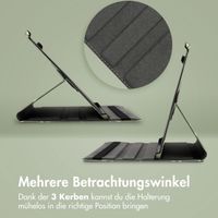 imoshion 360° drehbare Design Klapphülle Samsung Galaxy Tab S10 Ultra / Tab S9 Ultra - Green Flowers