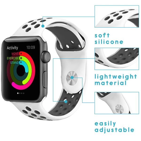 imoshion Silikonband Sport Apple Watch Series 1-10 / SE / Ultra (2) - 42/44/45/46/49 mm