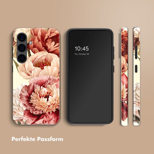Selencia Vivid Back Cover Samsung Galaxy S24 - Vintage Peony
