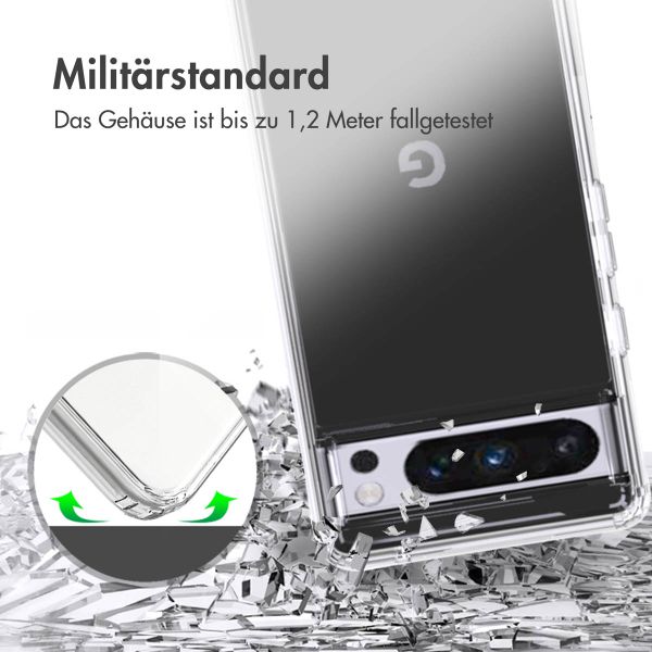 Accezz Xtreme Impact Case für das Google Pixel 8 Pro - Transparent