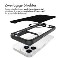imoshion Rugged Hybrid Carbon Case mit MagSafe Apple iPhone 13 Pro - Schwarz