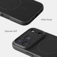 Accezz Grip Backcover mit MagSafe Apple iPhone 18 Pro Max / 17 Pro Max - Schwarz